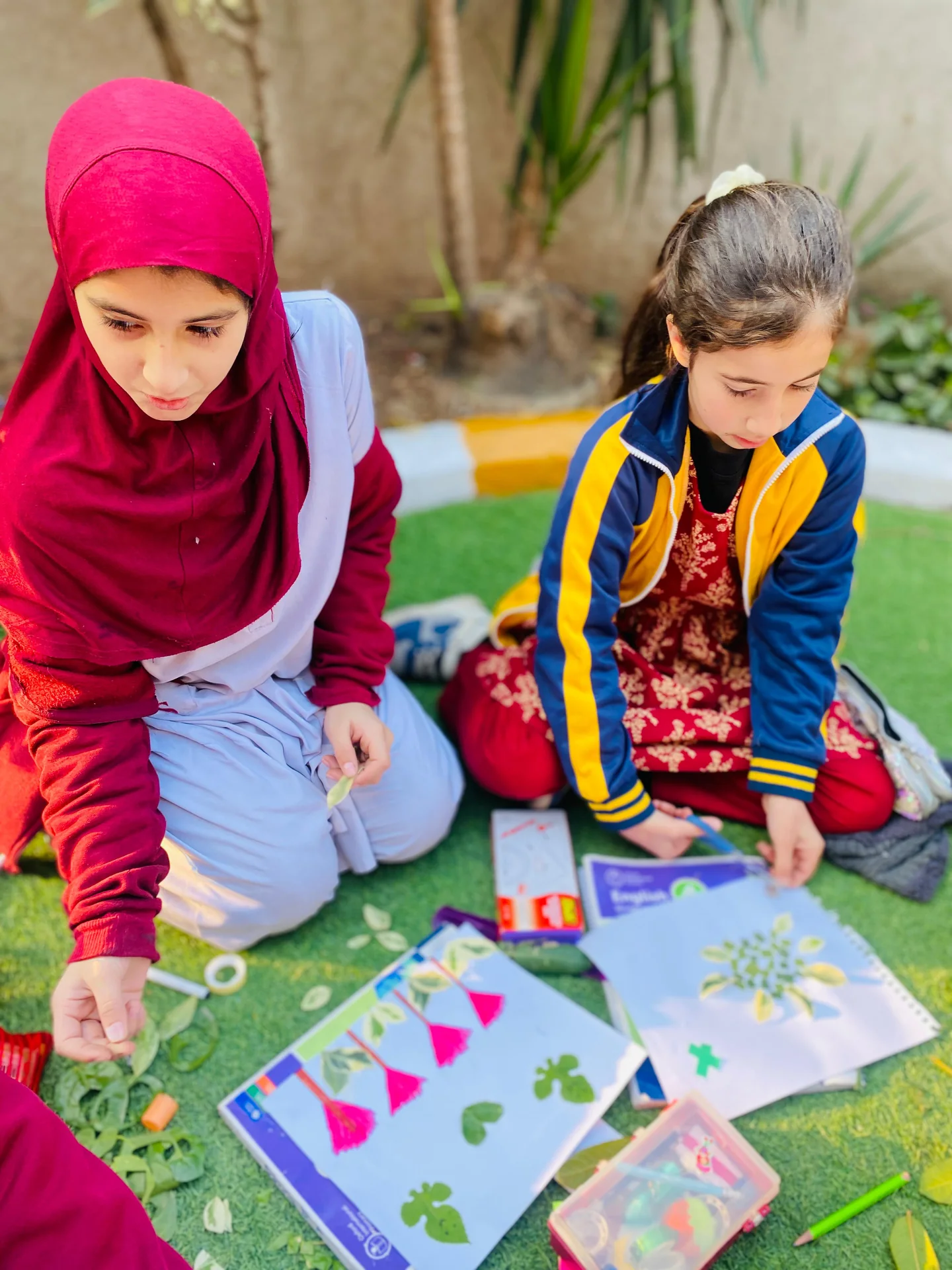 Student receiving admissions and academic guidance
